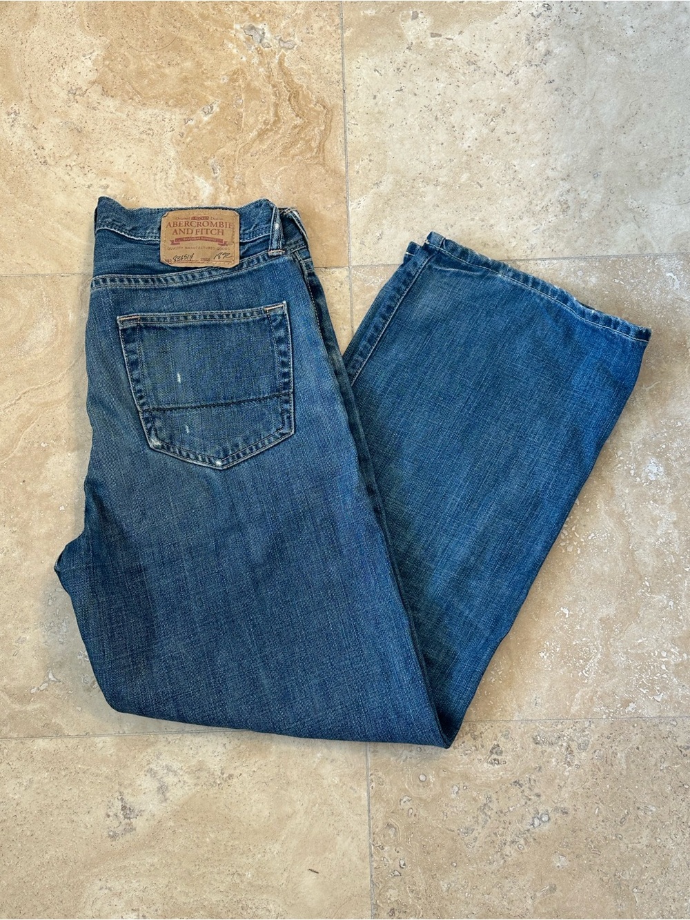 Vintage Abercrombie & Fitch Classic 5-Pocket Baggy Denim Jeans, Men’s 30x30